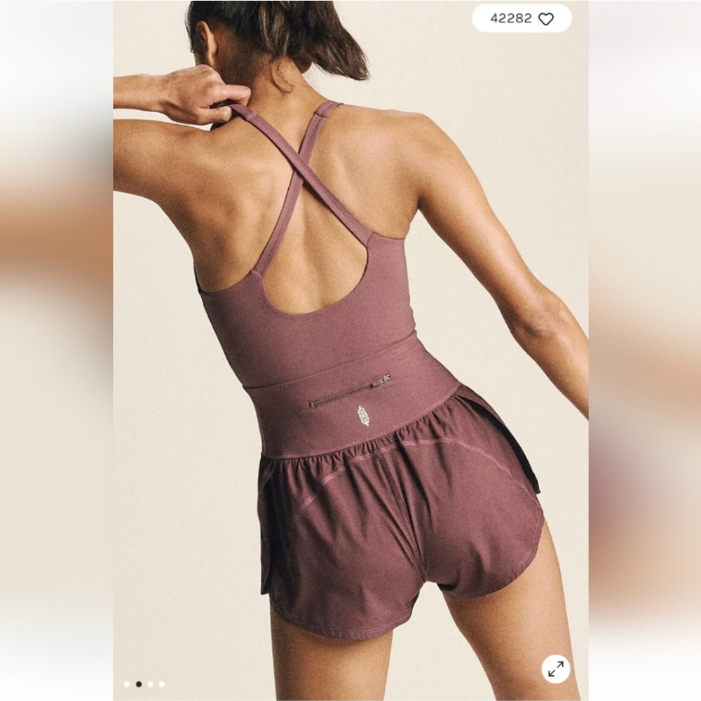 π NWOT π Free People Rightous Runsie - Picture 3 of 4